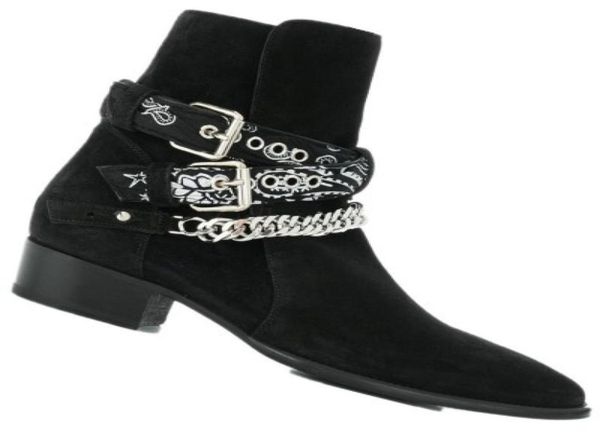 man luxury western cowboy double buckle suede london paris straps ankle boots graffiti cloth catwalk bandana chain boots shoes2986486, Black
man luxury western cowboy double buckle suede london paris straps ankle boots graffiti cloth catwalk bandana chain boots shoes2986486, Black