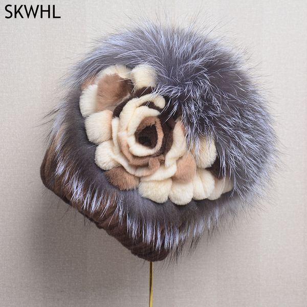 beanieskull caps winter hat women rex rabbit fur warm knitted hand sewn floral elegant stylish ladies cold furry cap natural 230905, Blue;gray
beanieskull caps winter hat women rex rabbit fur warm knitted hand sewn floral elegant stylish ladies cold furry cap natural 230905, Blue;gray