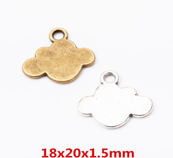 50pcs 1820mm antique silver color bronze retro cloud charms keychain pendant for bracelet earring necklace diy jewelry making6723789, Bronze;silver
50pcs 1820mm antique silver color bronze retro cloud charms keychain pendant for bracelet earring necklace diy jewelry making6723789, Bronze;silver