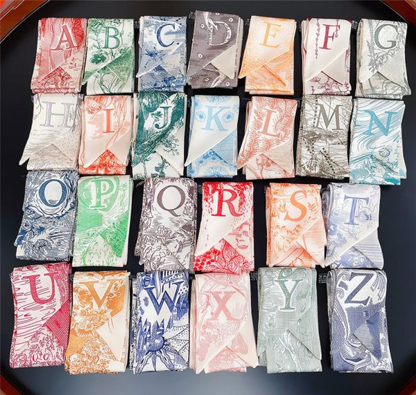 tarot brand silk scarves 26 letters graffiti handpainted printing small twill imitation scarf tied bag handle6298750, Blue;gray
tarot brand silk scarves 26 letters graffiti handpainted printing small twill imitation scarf tied bag handle6298750, Blue;gray