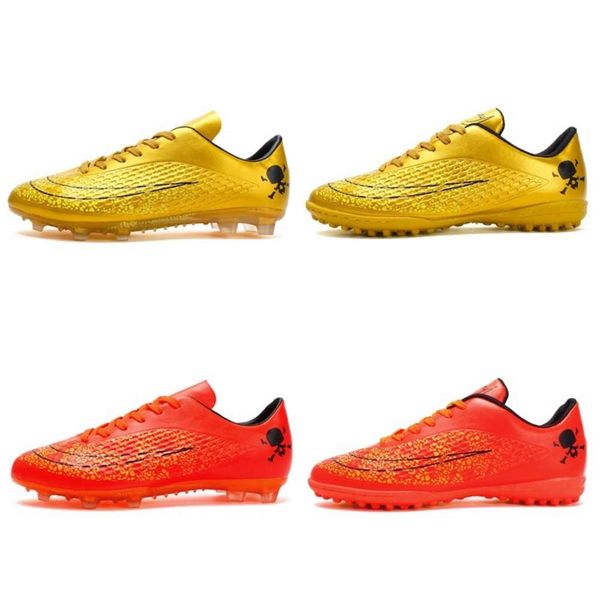 ultra light football shoes for youth children low soccer boots womens mens orange gold comfortable training shoes skull design
ultra light football shoes for youth children low soccer boots womens mens orange gold comfortable training shoes skull design