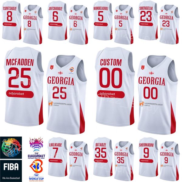 printed 2023 world cup georgia basketball 25 thaddus mcfadden jerseys 23 shengelia 5 mamukelashvili 4 rati andronikashvili 35 goga bitadze n, Black;red
printed 2023 world cup georgia basketball 25 thaddus mcfadden jerseys 23 shengelia 5 mamukelashvili 4 rati andronikashvili 35 goga bitadze n, Black;red