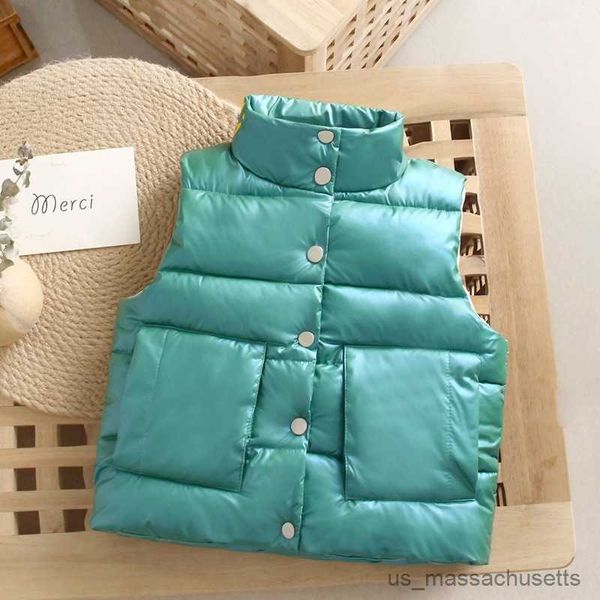 down coat autumn and winter children's down cotton vest boys and girls style shiny vest fashion party windproof jacket r230905, Blue;gray
down coat autumn and winter children's down cotton vest boys and girls style shiny vest fashion party windproof jacket r230905, Blue;gray