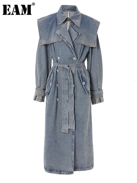 womens trench coats eam women blue denim big size long lapel sleeve loose fit windbreaker fashion spring autumn 17a4709 230904, Tan;black
womens trench coats eam women blue denim big size long lapel sleeve loose fit windbreaker fashion spring autumn 17a4709 230904, Tan;black