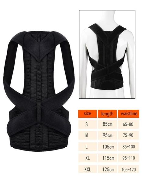 fireclub men women adjustable posture corrector male corset back support belt lumbar support sports safety straight corrector7458546, Black;gray
fireclub men women adjustable posture corrector male corset back support belt lumbar support sports safety straight corrector7458546, Black;gray