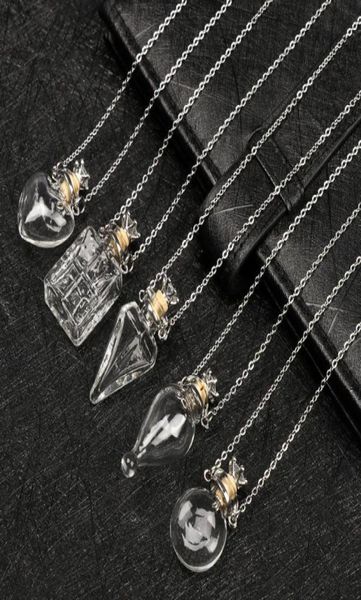 glaze vial necklace openable water drop heart steel chain keepsake essential oil pendant memorial jewelry perfume necklaces1819202, Silver
glaze vial necklace openable water drop heart steel chain keepsake essential oil pendant memorial jewelry perfume necklaces1819202, Silver
