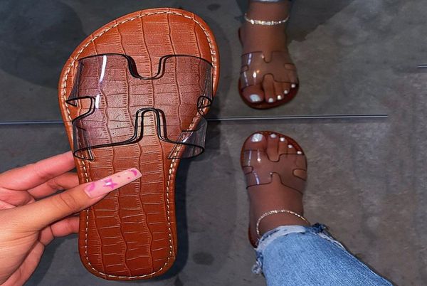 size 3443 women transparent slippers 2020 new fashion summer flat sandals flip flop summer outdoor clear shoes x10202327571, Black
size 3443 women transparent slippers 2020 new fashion summer flat sandals flip flop summer outdoor clear shoes x10202327571, Black