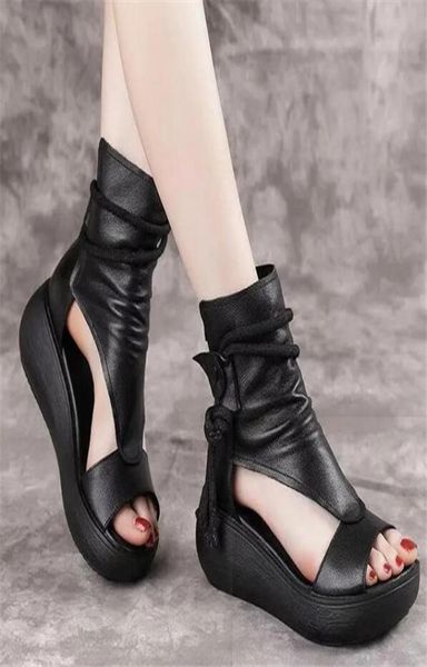summer women sandals mid heels wedges shoes ladies retro pu leather plus size sandalias mujer sapato feminino6974412, Black
summer women sandals mid heels wedges shoes ladies retro pu leather plus size sandalias mujer sapato feminino6974412, Black