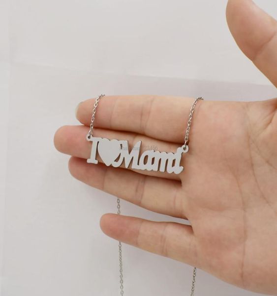 love mama necklace stainless steel gold chains heart pendant necklaces for women girls mother day fashion jewelry will and sandy g3179846, Silver
love mama necklace stainless steel gold chains heart pendant necklaces for women girls mother day fashion jewelry will and sandy g3179846, Silver