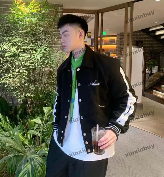 xinxinbuy men designer coat jacket bones towel embroidery long sleeves women gray black khaki green red s-xl, Black;brown
xinxinbuy men designer coat jacket bones towel embroidery long sleeves women gray black khaki green red s-xl, Black;brown
