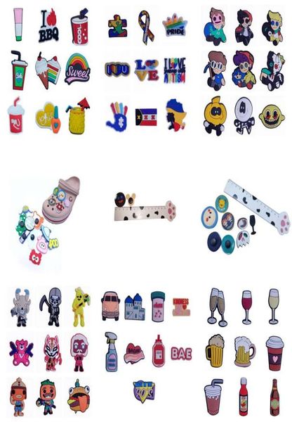 moq 2 sets wine bear drink catoon anime summer styles pvc shoe charms shoecharm buckles fashion accessories plastic ornaments jibbitz for gi, White;pink
moq 2 sets wine bear drink catoon anime summer styles pvc shoe charms shoecharm buckles fashion accessories plastic ornaments jibbitz for gi, White;pink