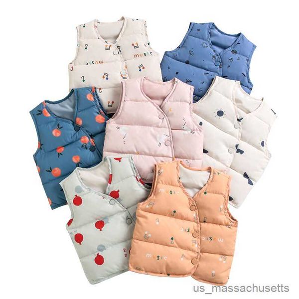 down coat autumn winter baby down vests for girls boys clothes print kids cardigan coats warm infant vest-jacket toddler clothing r230905, Blue;gray
down coat autumn winter baby down vests for girls boys clothes print kids cardigan coats warm infant vest-jacket toddler clothing r230905, Blue;gray