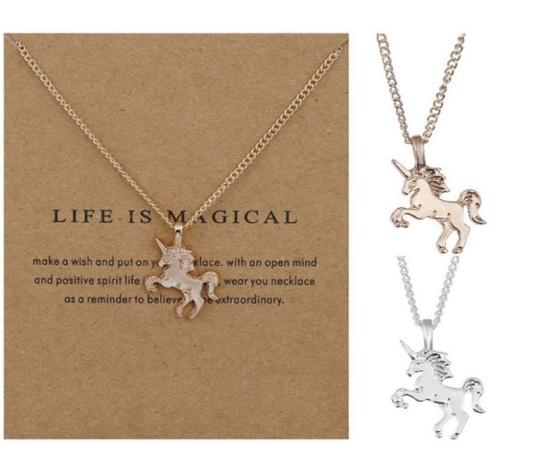 silver golden color unicorn pendant necklaces for women cute horse charm choker chain necklace with gift card4409708
silver golden color unicorn pendant necklaces for women cute horse charm choker chain necklace with gift card4409708