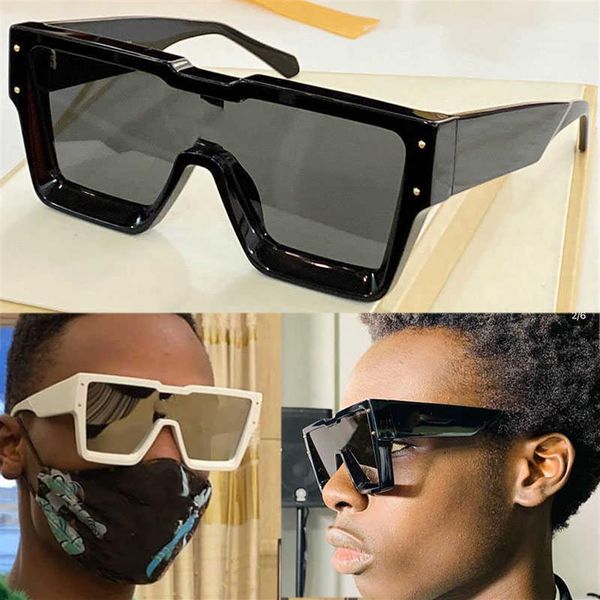 designer cyclone sunglasses z1547w angular line frame and deep bevel design thick plate reflective crystal decoration classic men&262o, White;black
designer cyclone sunglasses z1547w angular line frame and deep bevel design thick plate reflective crystal decoration classic men&262o, White;black