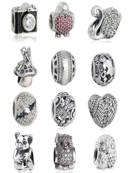 autumn collection 925 sterling silver jewelry angel wing n owl charms fit charm bracelet bangle necklace pendants diy for beads fine jewelry, Black
autumn collection 925 sterling silver jewelry angel wing n owl charms fit charm bracelet bangle necklace pendants diy for beads fine jewelry, Black