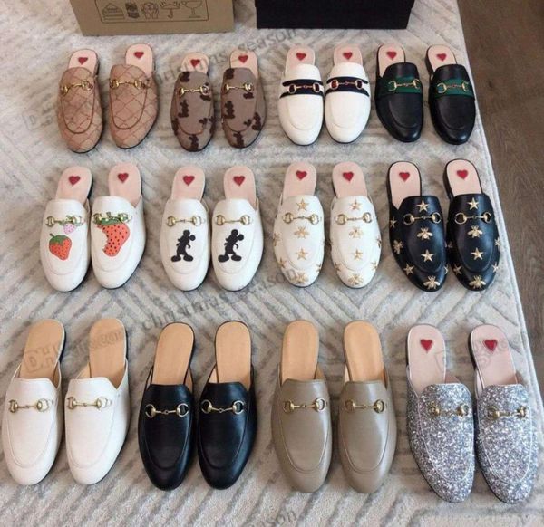 2022 fashion designer women fur slippers bee loafers genuine leather mules princetown woman metal buckle chain lazy slides casual 4593612, Black
2022 fashion designer women fur slippers bee loafers genuine leather mules princetown woman metal buckle chain lazy slides casual 4593612, Black