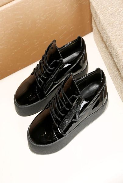 men women genuine leather trainers fashion zanotty casual shoes luxury brand comfortable laceup double zipper c00013341388, Red;white
men women genuine leather trainers fashion zanotty casual shoes luxury brand comfortable laceup double zipper c00013341388, Red;white