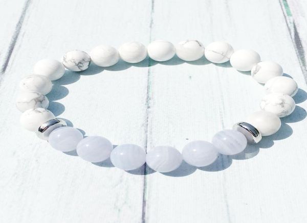 mg0405 new design gem stone yoga bracelet natural blue lace agate bracelet for women 8 mm howlite wrist mala energy jewelry5283546, Black
mg0405 new design gem stone yoga bracelet natural blue lace agate bracelet for women 8 mm howlite wrist mala energy jewelry5283546, Black