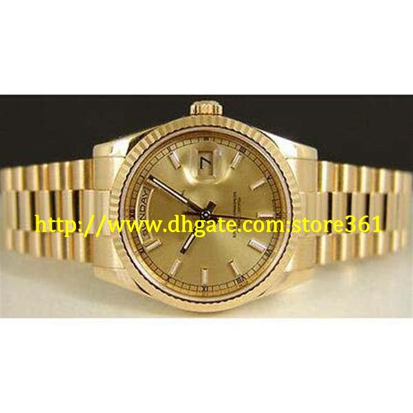 store361 new arrive men 36mm 18kt yellow gold president champagne 118238210d, Slivery;brown
store361 new arrive men 36mm 18kt yellow gold president champagne 118238210d, Slivery;brown