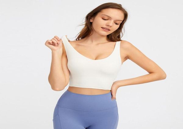 054 u back women yoga tank soft fabric shockproof sports bra shirts fitness vest underwear solid color gym clothes with removable cups54734
054 u back women yoga tank soft fabric shockproof sports bra shirts fitness vest underwear solid color gym clothes with removable cups54734