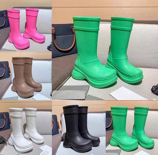 luxury paris 20mm arch eva rubber boots women shoes brown bright pink white black green fashion outdoor boot winter high designer booties eu
luxury paris 20mm arch eva rubber boots women shoes brown bright pink white black green fashion outdoor boot winter high designer booties eu