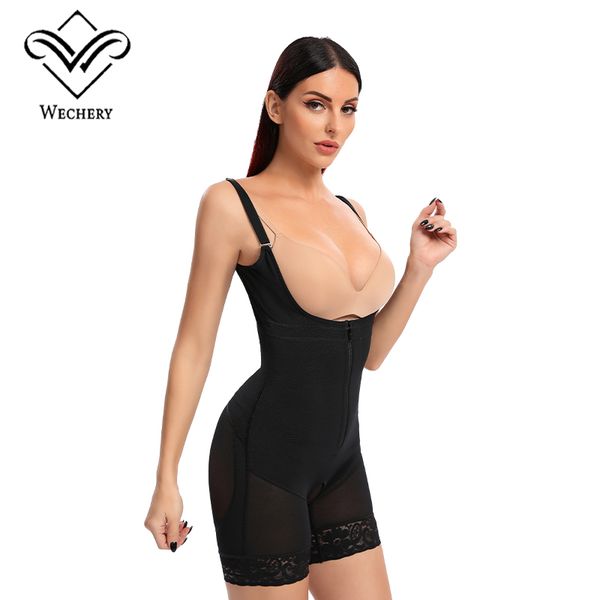tummy faja with zipper crotch bodysuit compression body shapers faha de mujer shapewear women fajas colombianas waist trainer, Black;white
tummy faja with zipper crotch bodysuit compression body shapers faha de mujer shapewear women fajas colombianas waist trainer, Black;white