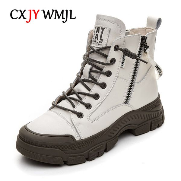 dress shoes cxjywmjl sneakers wanita musim gugur kulit asli sepatu vulkanis atasan tinggi ritsleting samping luncur sol tebal olahraga kasua, Black
dress shoes cxjywmjl sneakers wanita musim gugur kulit asli sepatu vulkanis atasan tinggi ritsleting samping luncur sol tebal olahraga kasua, Black