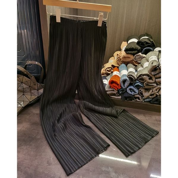 womens pants capris autumn miyake pleated comfortable breathable thin straight wideleg hundred loose ladies casual simple 230905, Black;white
womens pants capris autumn miyake pleated comfortable breathable thin straight wideleg hundred loose ladies casual simple 230905, Black;white