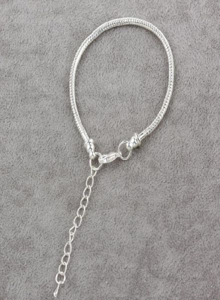 classic diy 925 silver plating chain bracelets fit europen charms beads lobster clasp bangles accessories jewelry 50pcs8601558, Black
classic diy 925 silver plating chain bracelets fit europen charms beads lobster clasp bangles accessories jewelry 50pcs8601558, Black
