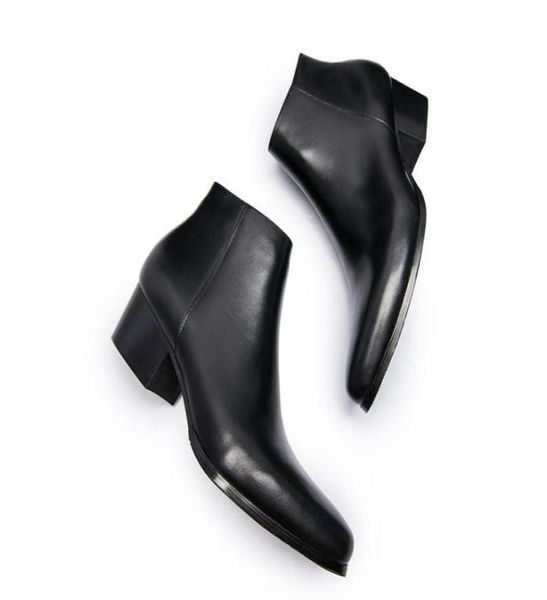autumn winter new mens boots high heels fashion pointed toe zip ankle boots high men shoes3250021, Black
autumn winter new mens boots high heels fashion pointed toe zip ankle boots high men shoes3250021, Black