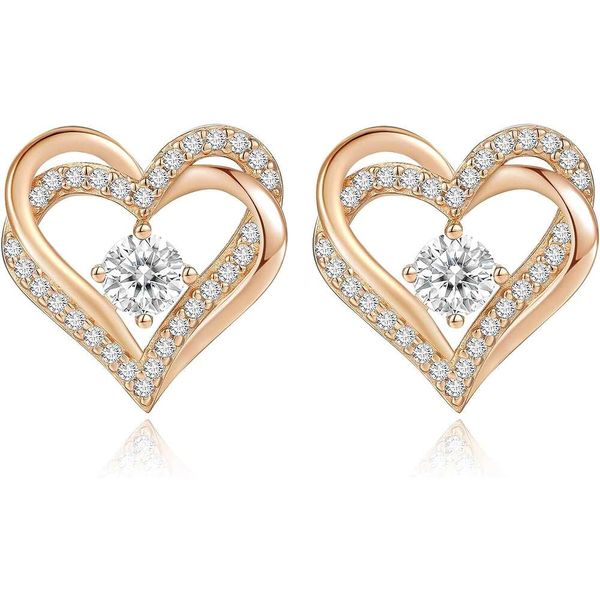 cde forever love heart stud earrings 925 sterling silver with birthstone zirconia anniversary birthday jewelry gifts for women wife her girl, Golden;silver
cde forever love heart stud earrings 925 sterling silver with birthstone zirconia anniversary birthday jewelry gifts for women wife her girl, Golden;silver