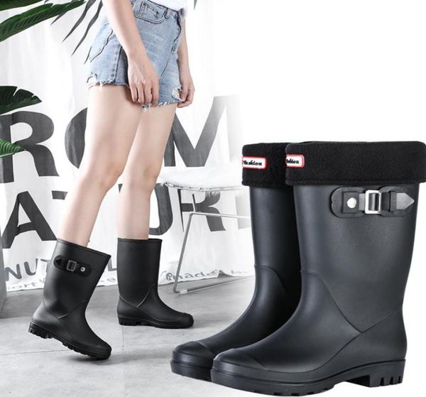 removable dualuse punk style flats nonslip rain boots women waterproof winter warm snow shoes waterproof galoshes rain boots 2001980433, Black
removable dualuse punk style flats nonslip rain boots women waterproof winter warm snow shoes waterproof galoshes rain boots 2001980433, Black