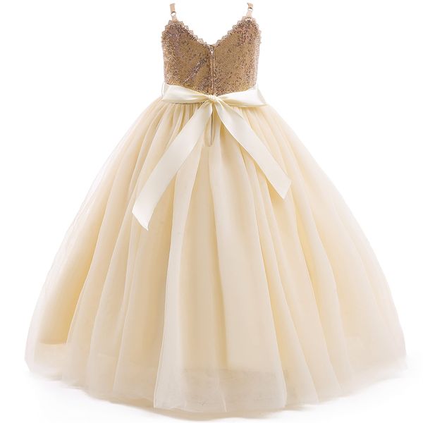 pretty princess sequins flower girl dresses v-neck ball gown tulle bow girls pageant gown communion for wedding formal party f01, White;blue
pretty princess sequins flower girl dresses v-neck ball gown tulle bow girls pageant gown communion for wedding formal party f01, White;blue