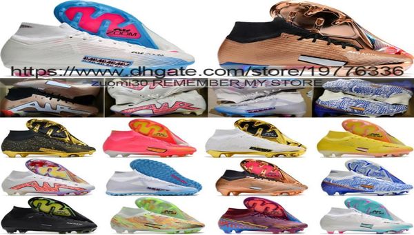 send with bag kids womens quality football boots zoom mercurial superfly 9 elite fg ag tf turf mens soccer cleats cr7 ronaldo mbap7739569, Black
send with bag kids womens quality football boots zoom mercurial superfly 9 elite fg ag tf turf mens soccer cleats cr7 ronaldo mbap7739569, Black