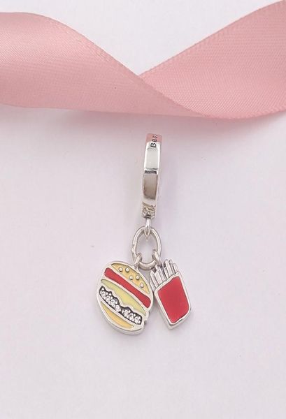 925 sterling silver beads burger & fries dangle charm charms fits european style jewelry bracelets & necklace 797211enmx annajewel7780715, Black
925 sterling silver beads burger & fries dangle charm charms fits european style jewelry bracelets & necklace 797211enmx annajewel7780715, Black