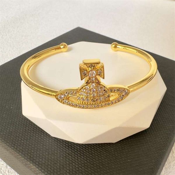 bracelet designer western empress dowager bracelet vivian full diamond saturn handpiece versatile elegant and high quality, Black
bracelet designer western empress dowager bracelet vivian full diamond saturn handpiece versatile elegant and high quality, Black