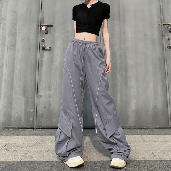 womens pants capris american line pleated pocket cargo pants womens elastic high waist loose versatile dance casual wide leg plus size y2k t, Black;white
womens pants capris american line pleated pocket cargo pants womens elastic high waist loose versatile dance casual wide leg plus size y2k t, Black;white