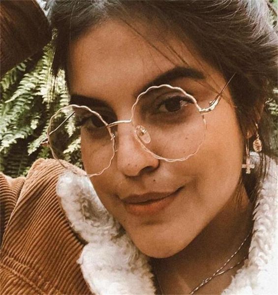 flower circle glasses big round eyeglasses frame for women vintgae style gold metal rim clear lens glasses large spectacles9877963, Silver
flower circle glasses big round eyeglasses frame for women vintgae style gold metal rim clear lens glasses large spectacles9877963, Silver