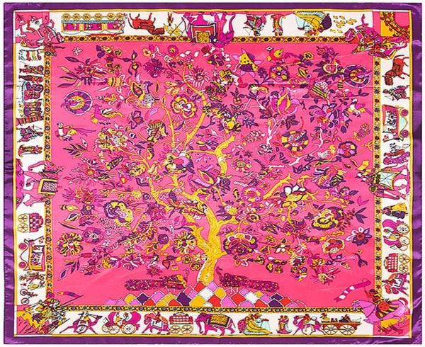 handmade vintage life tree print silk scarf joker foulard femme echarpe neckerchief square scarf whole 9090cm90978174343334, Blue;gray 
handmade vintage life tree print silk scarf joker foulard femme echarpe neckerchief square scarf whole 9090cm90978174343334, Blue;gray