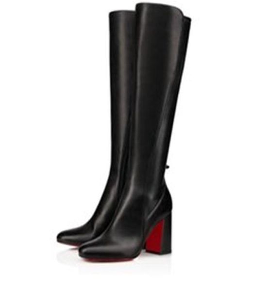 elegant winter brands women s boots kronobotte knee boots chunky heels black calf leather lady booties party wedding eu35-433421554
elegant winter brands women s boots kronobotte knee boots chunky heels black calf leather lady booties party wedding eu35-433421554