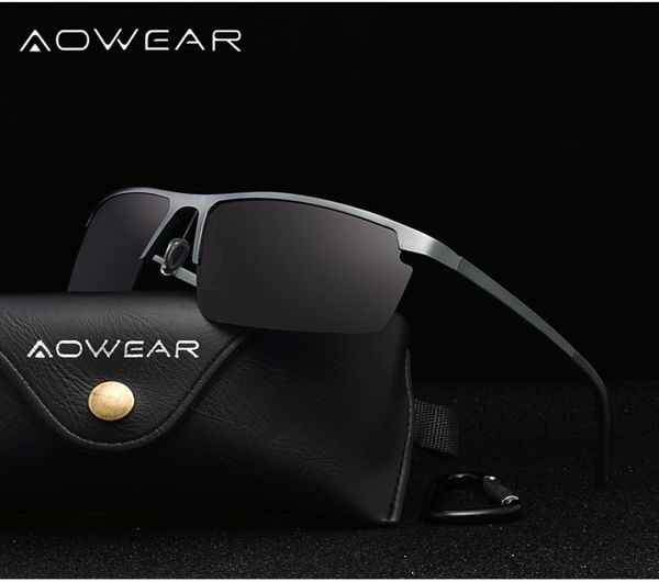 aowear 2020 mens polarized sunglasses men genuine aluminum mirror rimless sun glasses male sport outdoor driving eyewear gafas5668752, White;black
aowear 2020 mens polarized sunglasses men genuine aluminum mirror rimless sun glasses male sport outdoor driving eyewear gafas5668752, White;black