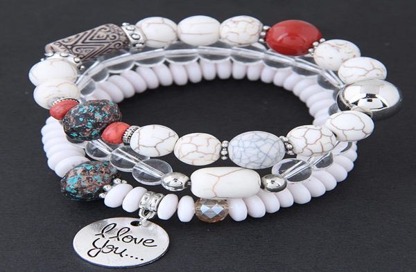 2020 bohemia bracelets for women jelly stone beads bracelets bangles love charm pulseras ethnic style elastic bracelet femme5357426, Golden;silver
2020 bohemia bracelets for women jelly stone beads bracelets bangles love charm pulseras ethnic style elastic bracelet femme5357426, Golden;silver