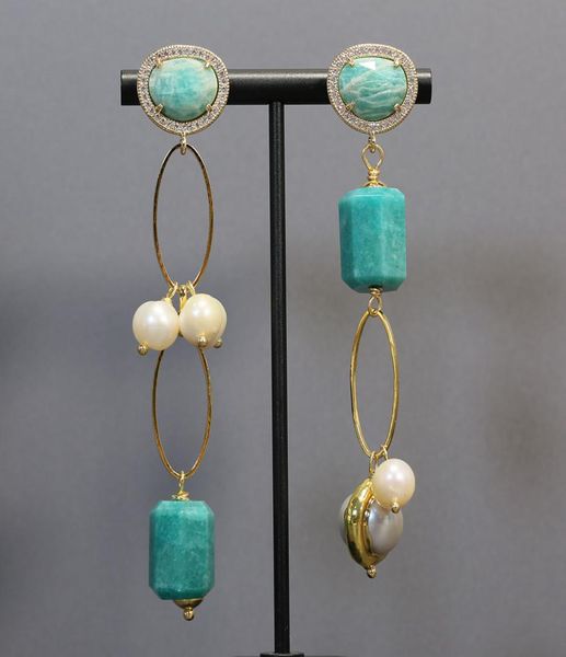 natural green peruvian amazonite faceted tube white pearl dangle cz pave stud earrings for women classic gifts4917092, Silver
natural green peruvian amazonite faceted tube white pearl dangle cz pave stud earrings for women classic gifts4917092, Silver