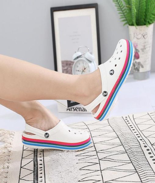 fashion beach slippers women s casual rainbow garden non-slip sandals slip on girl slides outdoor shoes7910928, Black
fashion beach slippers women s casual rainbow garden non-slip sandals slip on girl slides outdoor shoes7910928, Black