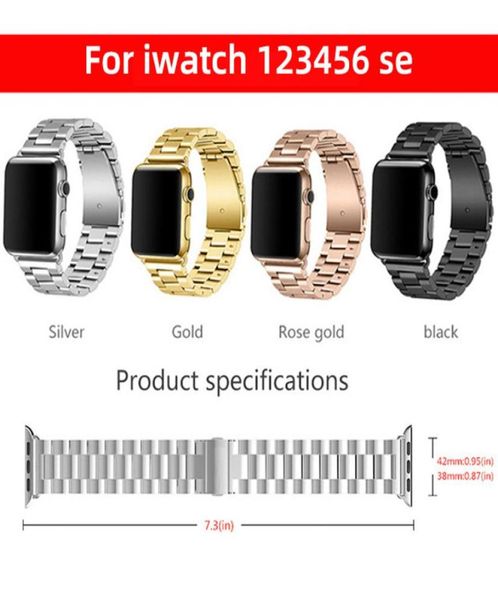 suitable for iwatch se metal bands apple 2 3 4 5 6 threebead stainless steel watch band chain bracelet straps6781891, Black;brown
suitable for iwatch se metal bands apple 2 3 4 5 6 threebead stainless steel watch band chain bracelet straps6781891, Black;brown