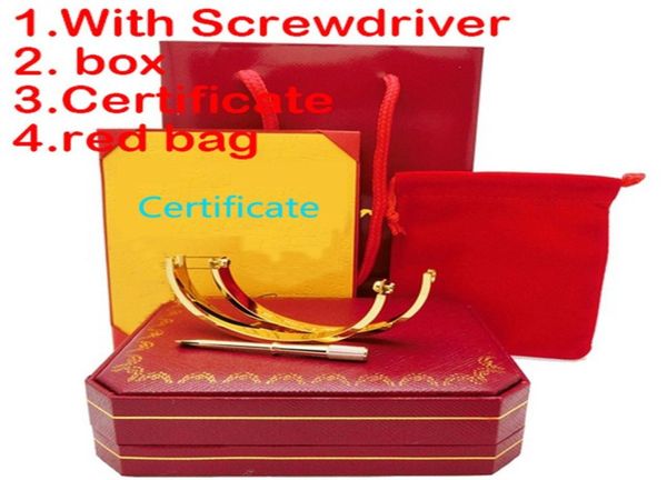 2020 new style carter love screw bracelets silver rose gold bangle with screwdriver couple bracelet for women and men jewelry 5320502, Black
2020 new style carter love screw bracelets silver rose gold bangle with screwdriver couple bracelet for women and men jewelry 5320502, Black