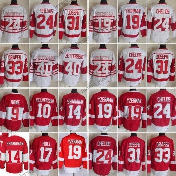 1926-1999 vintage college hockey jerseys konstantinov howe howe lidstrom delvecchio chelios shanahan yzerman fedorov joseph draper franzen d, Black
1926-1999 vintage college hockey jerseys konstantinov howe howe lidstrom delvecchio chelios shanahan yzerman fedorov joseph draper franzen d, Black