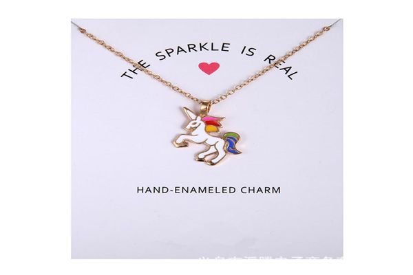no dogeared logo fashion jewelry new arrived gold color glaze the sparkled is real unicorn horse animal clavicle pendant necklace 7701410, Silver
no dogeared logo fashion jewelry new arrived gold color glaze the sparkled is real unicorn horse animal clavicle pendant necklace 7701410, Silver