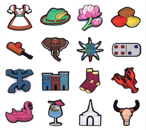 new arrival 1pcs custom charms lobster/socks/hat shoe accessories for shoes pvc sandals accessories1043457, White;pink
new arrival 1pcs custom charms lobster/socks/hat shoe accessories for shoes pvc sandals accessories1043457, White;pink
