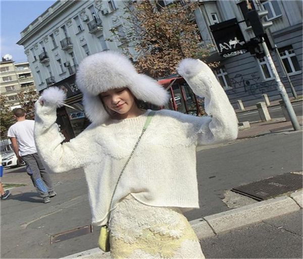 womens real fox fur hat russian ushanka winter aviator trapper bomber ski earmuffs cap8912011, Blue;gray
womens real fox fur hat russian ushanka winter aviator trapper bomber ski earmuffs cap8912011, Blue;gray